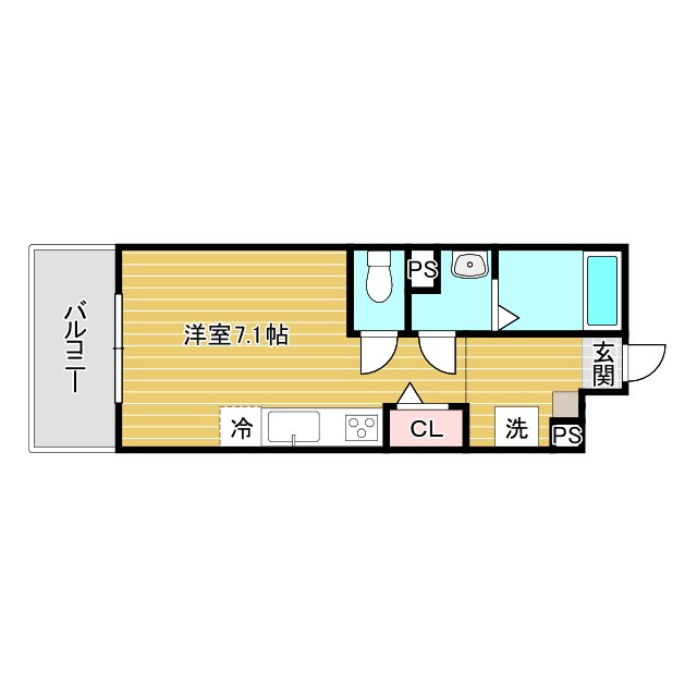 フォルテ　ウェストの間取り