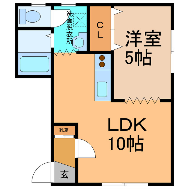 パリエ20の間取り