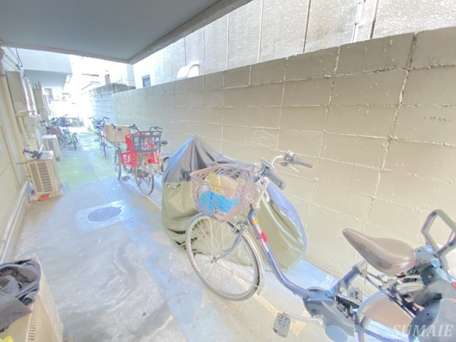 マンション王子のその他共用部分|駐輪場です☆