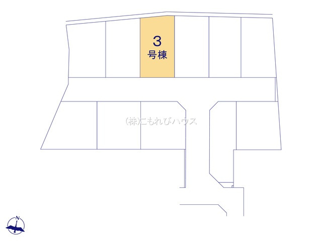 上尾市小敷谷　第2　新築一戸建て　リーブルガーデン　03の区画図|3号棟