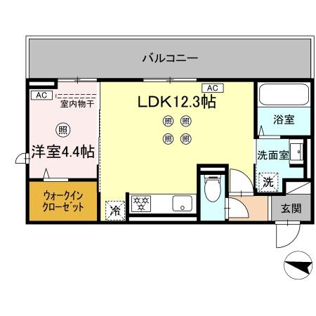 TORISIA飛田 の間取り