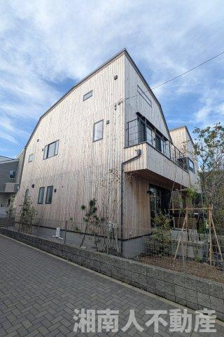 藤沢市辻堂東海岸３丁目２３－２新築戸建ての外観|外観は落ち着いています