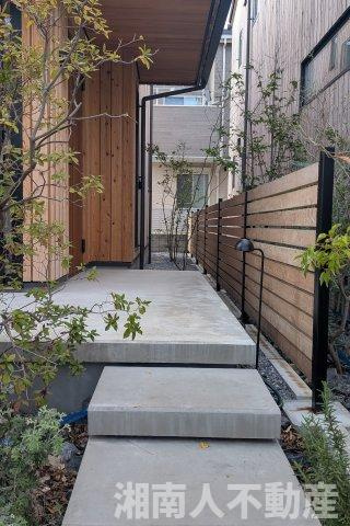 藤沢市辻堂東海岸３丁目２３－２新築戸建ての外観|おしゃれな外観です