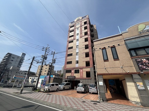 熊本市中央区水前寺１丁目の賃貸マンションの外観