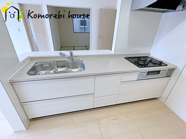 上尾市小敷谷　第2　新築一戸建て　リーブルガーデン　04のキッチン|26.3.6撮影済み