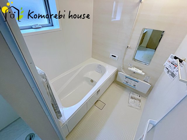 上尾市小敷谷　第2　新築一戸建て　リーブルガーデン　04の浴室|26.3.6撮影済み