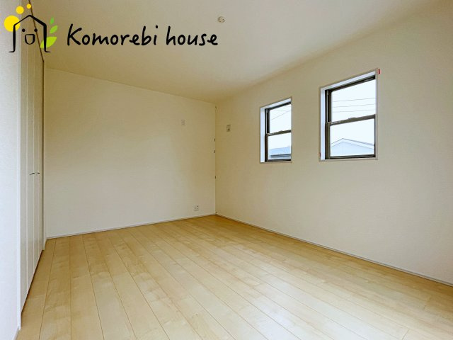 上尾市小敷谷　第2　新築一戸建て　リーブルガーデン　04の寝室|26.3.6撮影済み