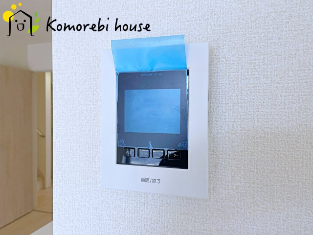 上尾市小敷谷　第2　新築一戸建て　リーブルガーデン　04の防犯設備|26.3.6撮影済み