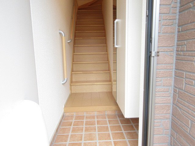 ハピネス瀬古東の玄関|玄関です