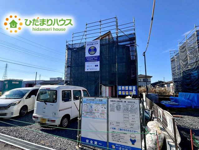 【外観】 | 小美玉市上玉里第2　新築戸建　2号棟 | 12月完成予定の物件です！