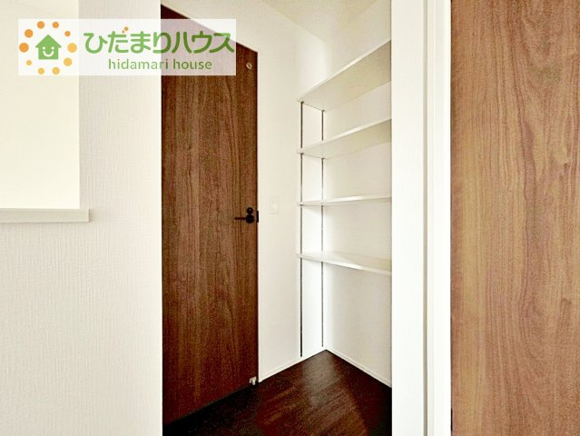 【収納】 | 取手市青柳第2期　新築戸建　2号棟 | 収納場所に困る掃除機や掃除用具はこちらへ！！