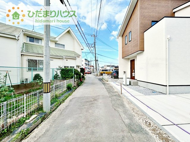 【前面道路含む現地写真】 | 取手市青柳第2期　新築戸建　2号棟 | 第三者機関による、住宅性能評価付です！！