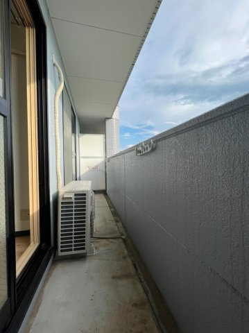 ハッピースリーヒルズのバルコニー