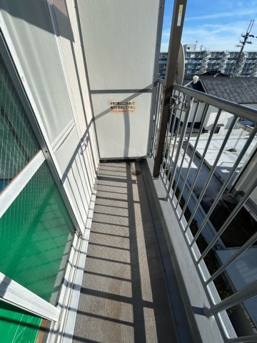 明石ロイヤルマンションのバルコニー|バルコニー付きです