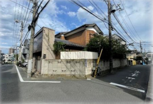 板橋区赤塚新町3丁目　建築条件なし　三方角地含む全2区画の外観