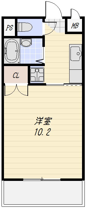メルヴェーユ小幡Ⅰの間取り