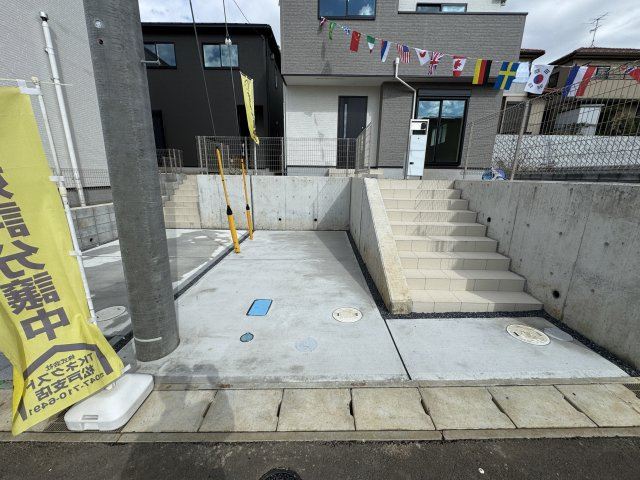 柏市酒井根２丁目新築戸建【酒井根小学校：7分】の駐車場|6号棟駐車スペース