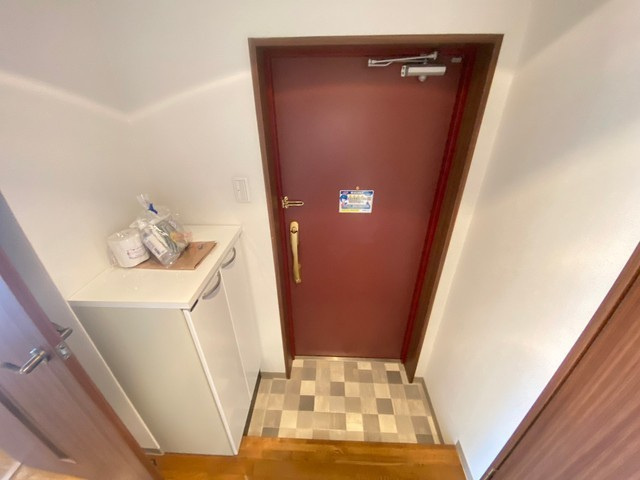 ぽぽろ比治山の玄関