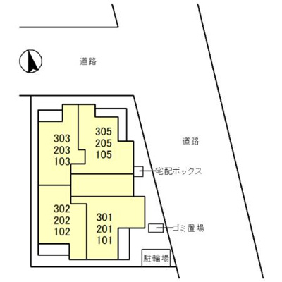 【区画図】 | D-GLANZ宿郷