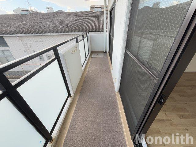 ハイツ・イシカワのバルコニー