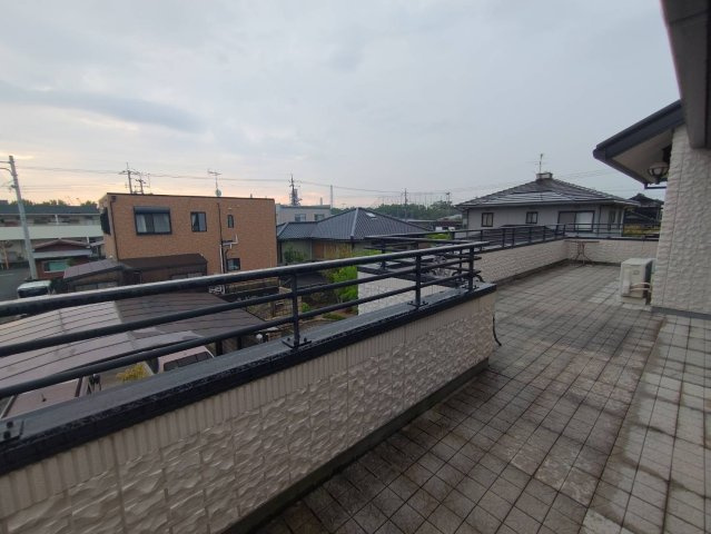 【展望】 | ２階のワイドバルコニーです。