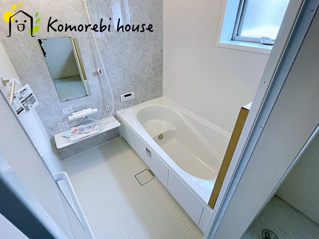 上尾市小敷谷第2　新築一戸建て　リーブルガーデン　10の浴室|26.3.6撮影済み
