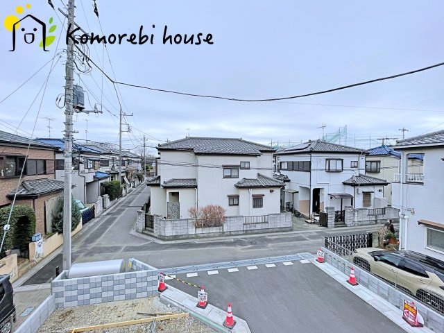 上尾市小敷谷第2　新築一戸建て　リーブルガーデン　10の展望|26.3.6撮影済み