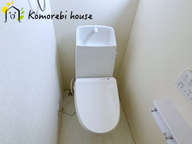 上尾市小敷谷第2　新築一戸建て　リーブルガーデン　10のトイレ|26.3.6撮影済み