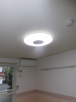 【設備】 | アメニティ河辺 | 照明付きなので準備不要です