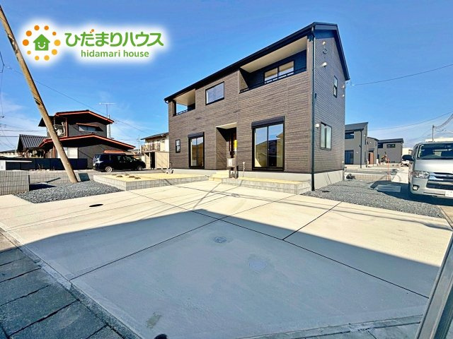 【駐車場】 | ひたちなか市稲田10期　新築戸建　1号棟 | ご家族でお車に乗る方に！駐車場完備！