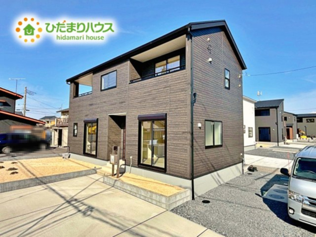 【外観】 | ひたちなか市稲田10期　新築戸建　1号棟 | 是非一度、ご家族そろってご内覧ください♪