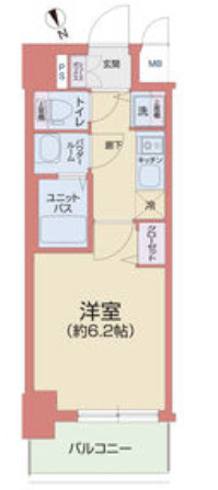 【間取り】 | グランカリテ神戸ハーバーランド前