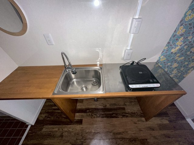 サングレイス西新町のキッチン|お料理しやすいキッチンです