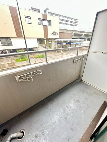 サングレイス西新町のバルコニー|バルコニー付きです