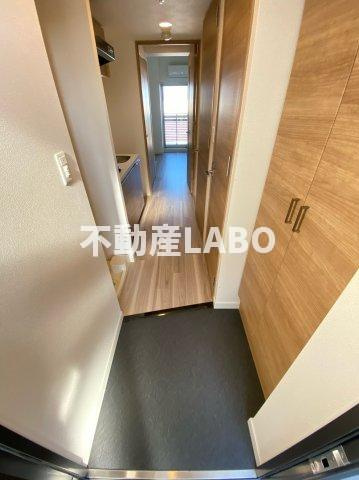 スプランティッド天王寺DUEの玄関