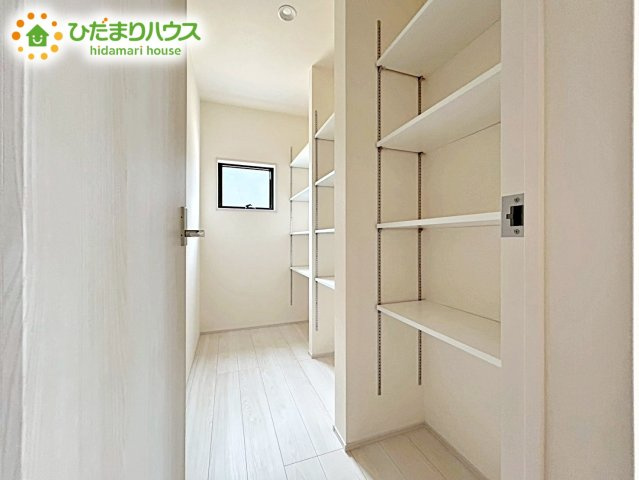 【収納】 | ひたちなか市稲田10期　新築戸建　2号棟 | 備え付け収納で、スッキリお片付け！