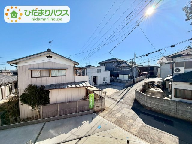 野田市清水619番1　新築戸建　D号棟の展望|陽当り良好です！！