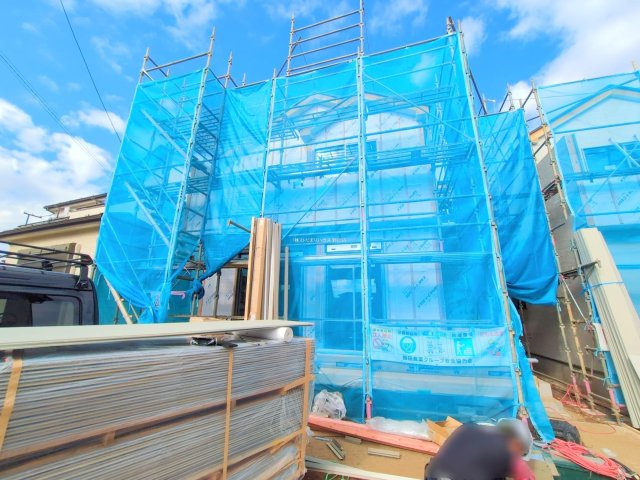 野田市清水619番1　新築戸建　D号棟の外観|2025年10月現地写真になります(^^)