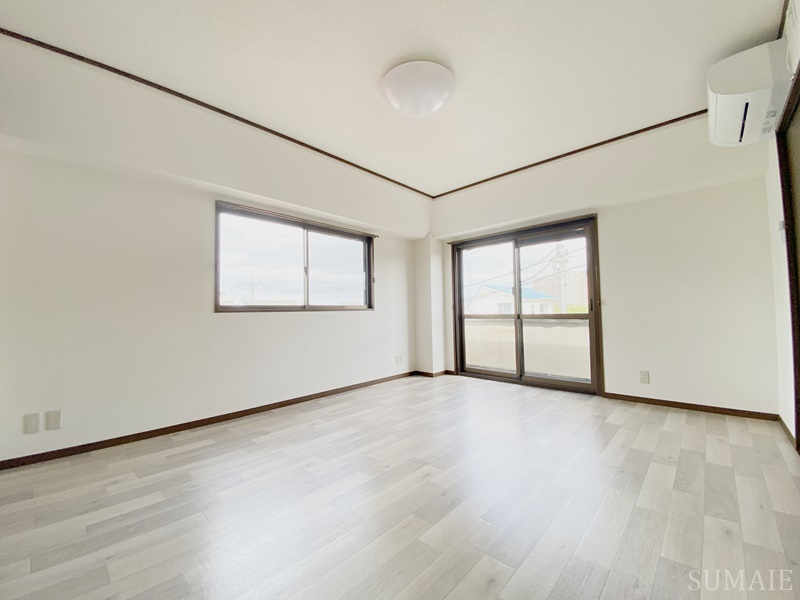 杉浦ビルの寝室|寝室に☆