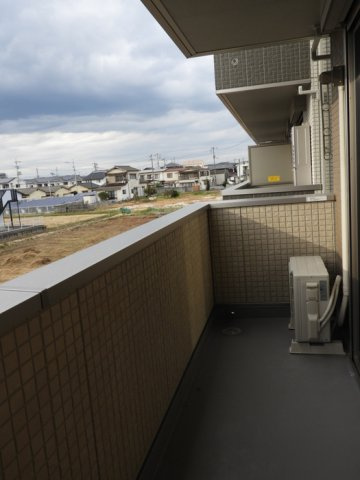 Ｄ－ｒｏｏｍ浜野南　Ｂのバルコニー