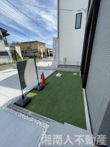 小田原市堀之内2期  新築戸建全7棟　1号棟の庭|お庭でゆったりと過ごせます