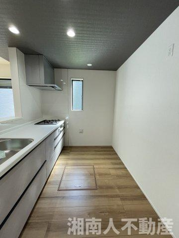 小田原市堀之内2期  新築戸建全7棟　1号棟のキッチン|キッチンでお料理をお楽しみください