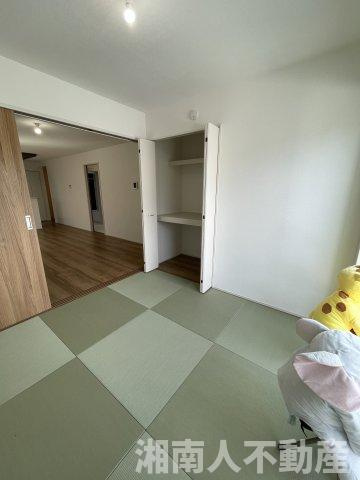 小田原市堀之内2期  新築戸建全7棟　1号棟の和室|きれいな和室です