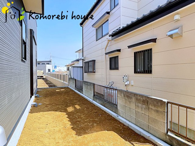 上尾市小敷谷第2　新築一戸建て　リーブルガーデン　11の庭|お庭が付いています