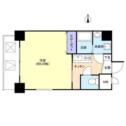 フローレンス城西の間取り