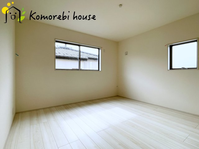 上尾市小敷谷　第2　新築一戸建て　リーブルガーデン　07の洋室|広々とした洋室です