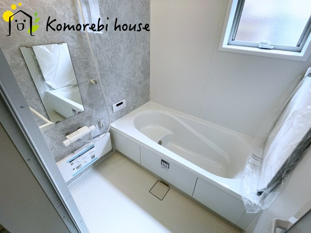 上尾市小敷谷　第2　新築一戸建て　リーブルガーデン　07の浴室|コンパクトで使いやすいお風呂です