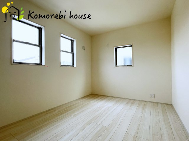 上尾市小敷谷　第2　新築一戸建て　リーブルガーデン　07の寝室|ゆとりの広さです