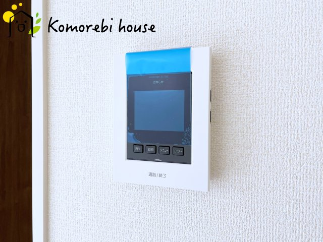 上尾市小敷谷　第2　新築一戸建て　リーブルガーデン　07の防犯設備|モニター付インターホンです。