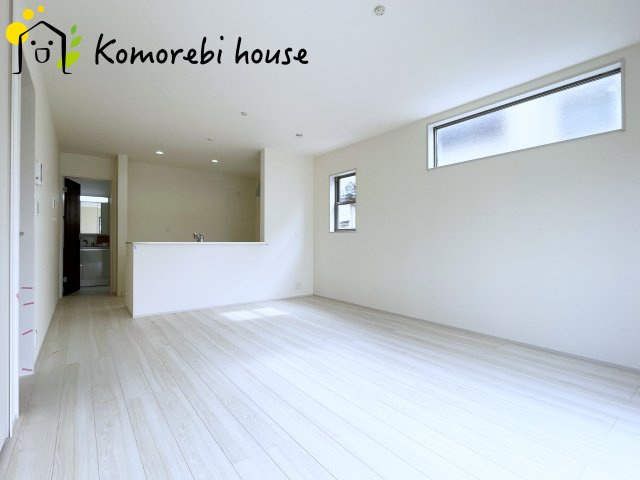 上尾市小敷谷　第2　新築一戸建て　リーブルガーデン　07の居間・リビング|リビングです